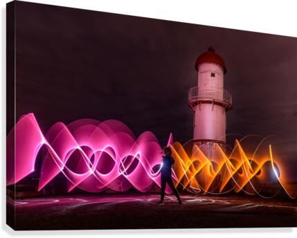 Standing alone Canvas Print