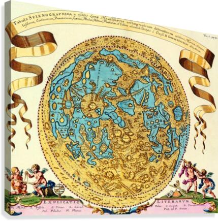 Ancient World Map 11 Canvas Print