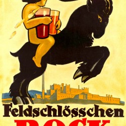 Vintage Advertising - Feldschlosschen Bock