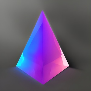 Neon Pyramid