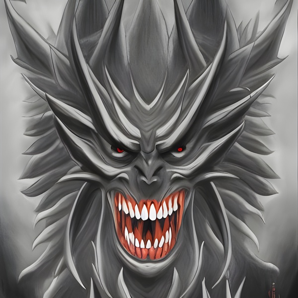 Ghost Demon Print