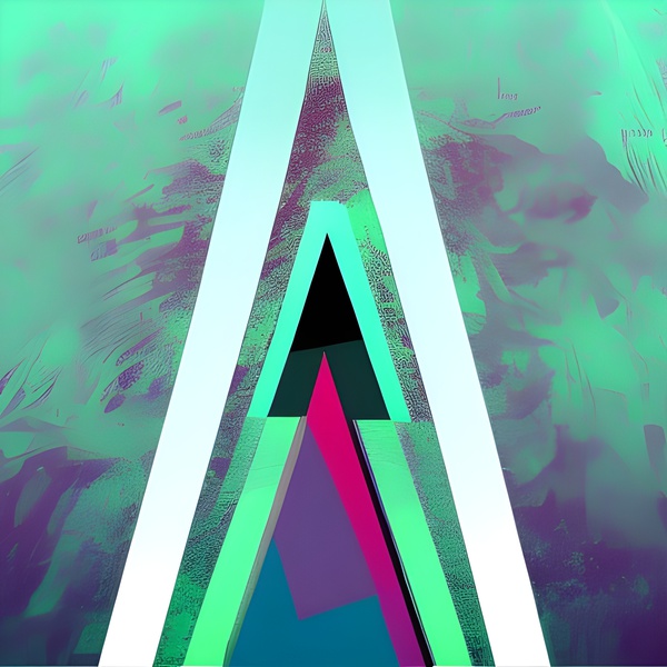 Calming Triangles Print