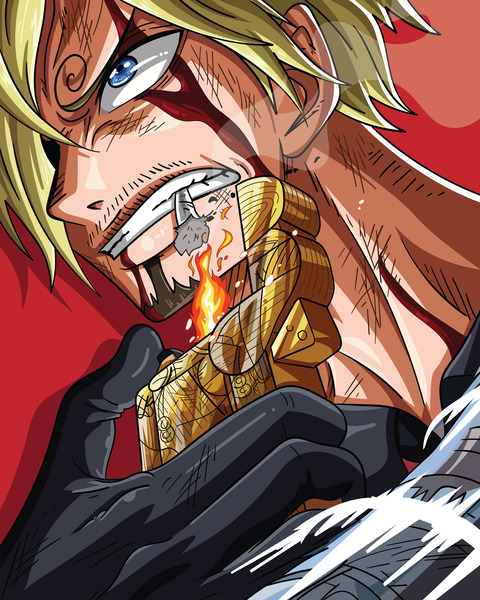 Vinsmoke Sanji by Piand Graphics