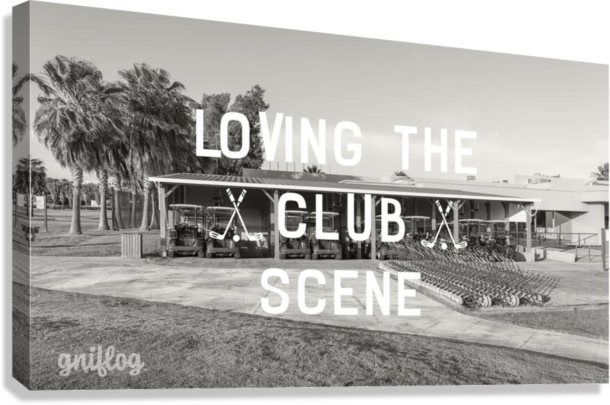 clubscene Canvas Print