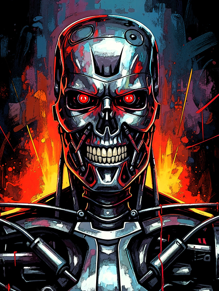 The Terminator by Brainart