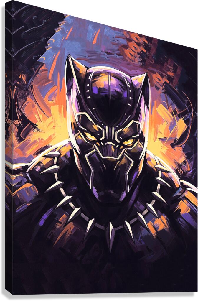 Black Phanter Canvas Print