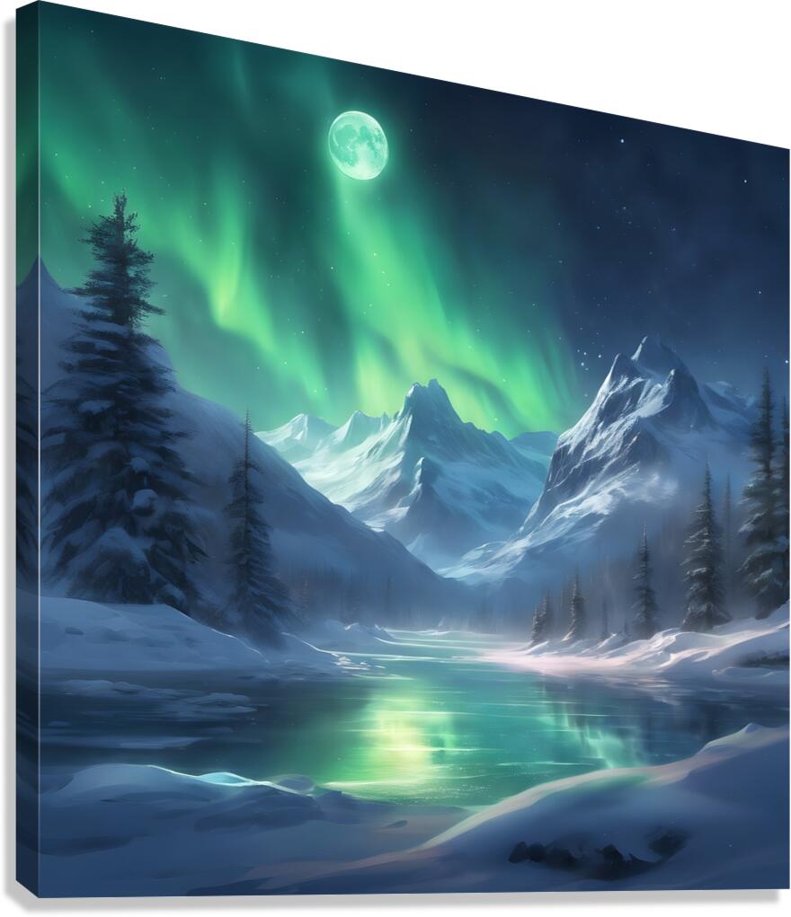 aurora Canvas Print