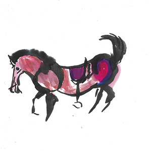 Inky Horse No 2