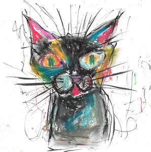 Kitty Cat by Robert Burton