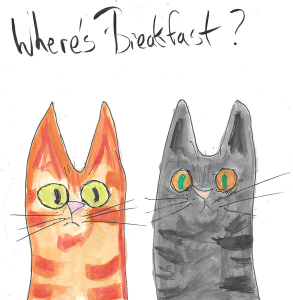 Where’s Breakfast Print
