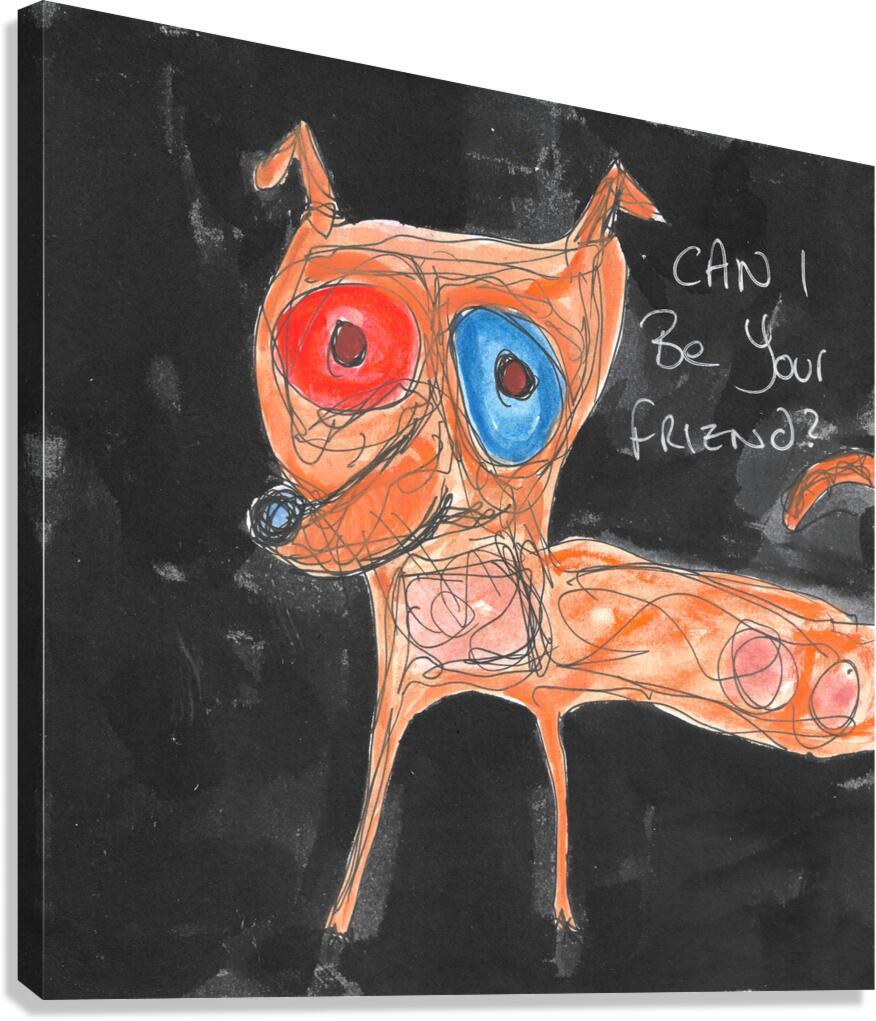 Be MY friend Canvas Print