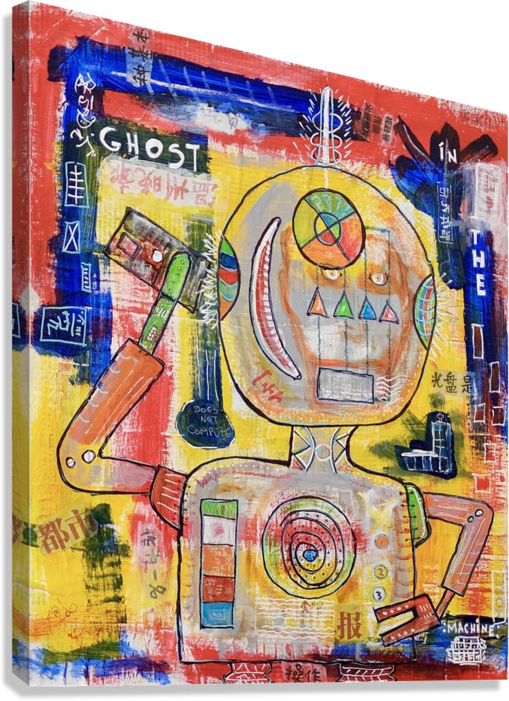 Ghost in the Machine Canvas Print