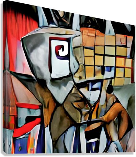 A Puzzled Mind Canvas Print