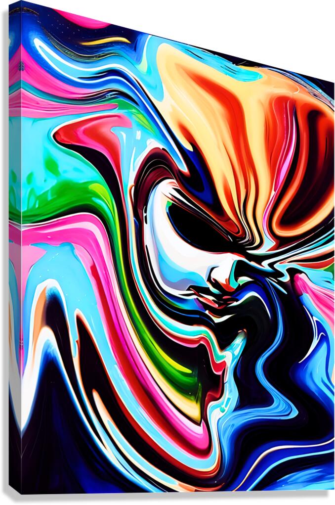 Thinking Fem Canvas Print