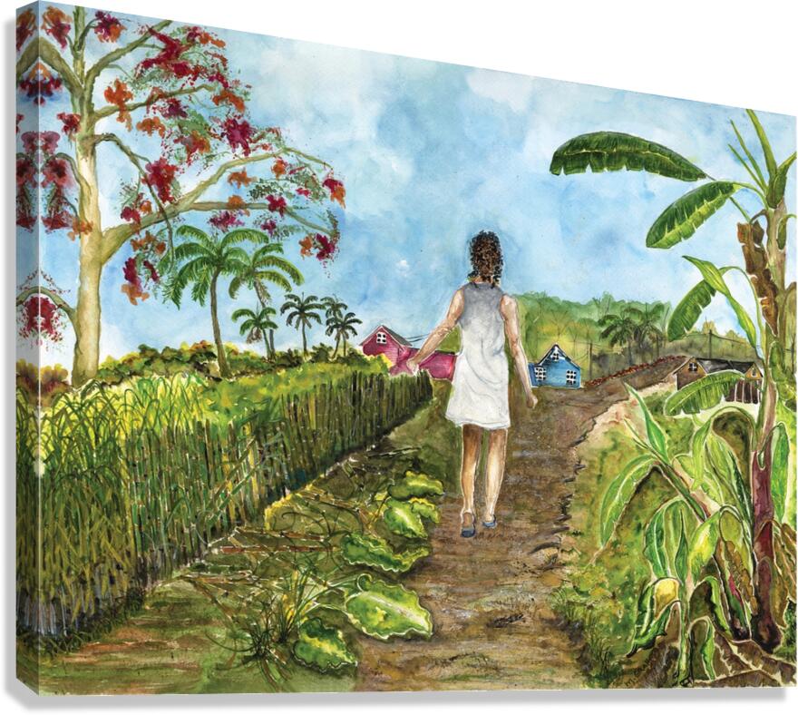 IslandVacation jpg Canvas Print