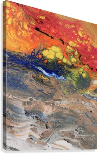 SunsetSurfer Canvas Print