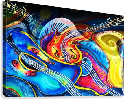 Groovin Canvas Print