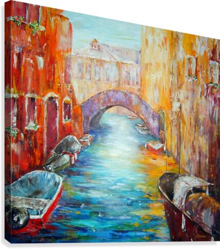 Old Venice Canvas Print