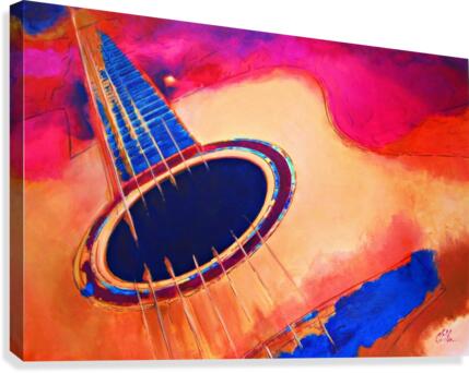 Music Man Canvas Print
