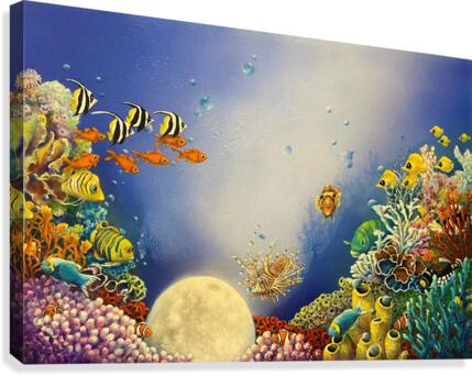 Save the Ocean 2 Canvas Print