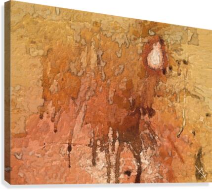 Running paint Canvas Print