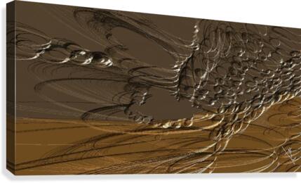 Anular turmoil Canvas Print