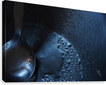 Dripping spoon Canvas Print