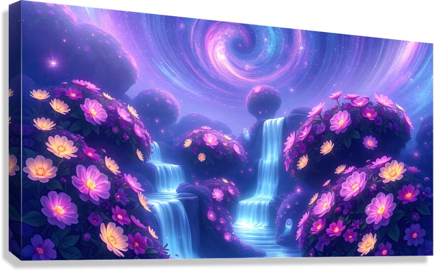 Planet Neoneth Canvas Print