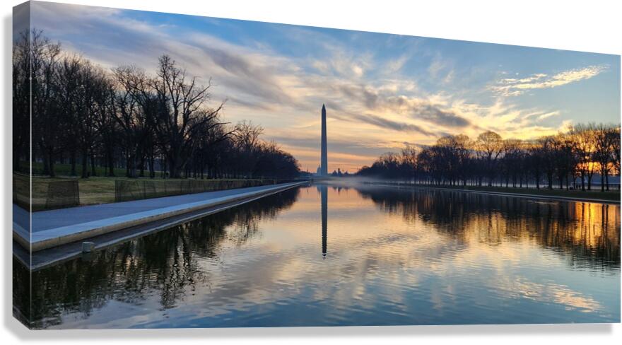 dcsunrise Canvas Print