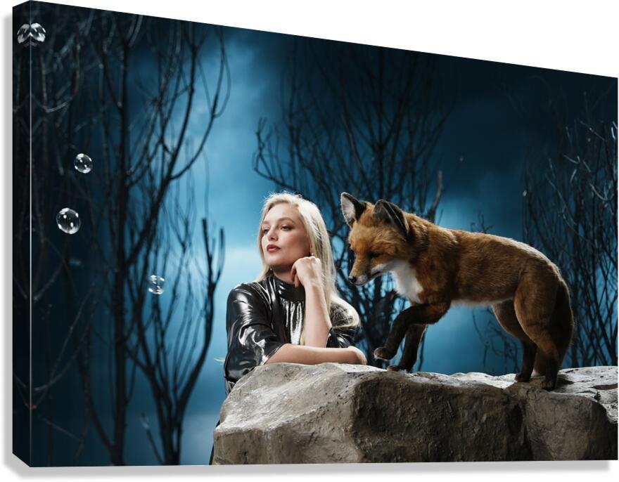 model0 Canvas Print