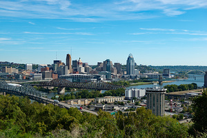 Cincinnati Ohio Skyline
