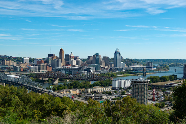 Cincinnati Ohio Skyline by Barry Fowler