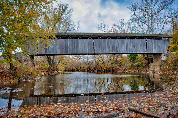 Switzer Covered Bridge by Barry Fowler