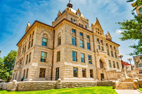 Fayette County Courthouse by Barry Fowler