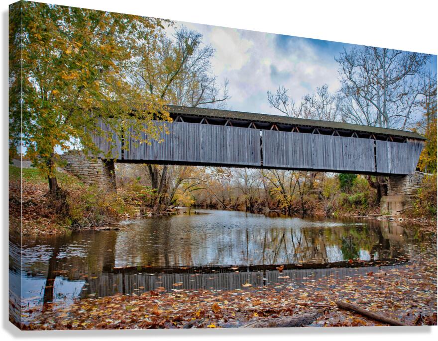 Switzer Covered Bridge Canvas Print