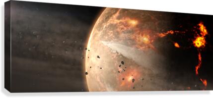 Impacts Canvas Print