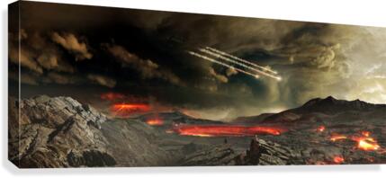 Early Earth Canvas Print