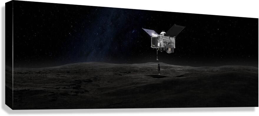 Bennu Mapping Asteroids Canvas Print