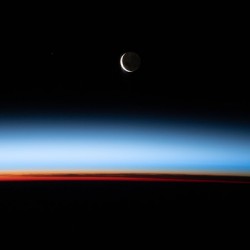 Magical photo of cresent Moon