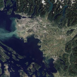 Lower Mainland from Space