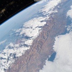Andes Mountain range-Canadarm