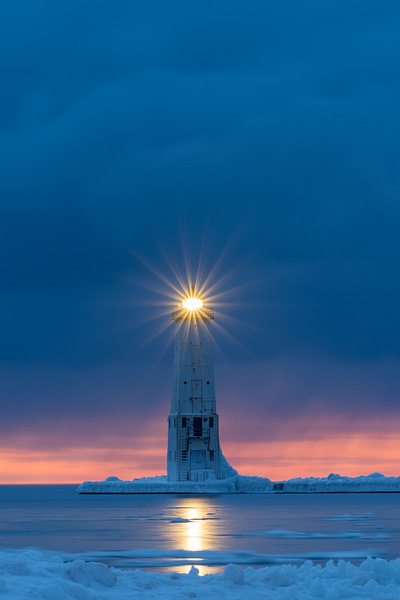 Frozen Beacon Print