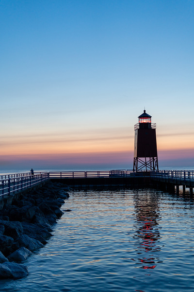 Lighthouse Reflected by Matthew Lawrence