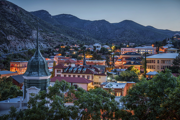 Above Old Bisbee  Print