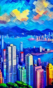 Hong Kong Cityscape 4