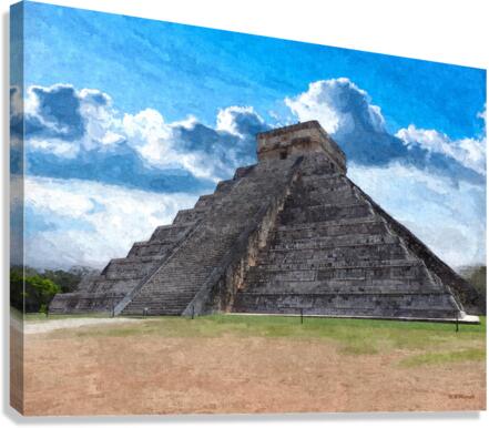 Chichen Itza Canvas Print
