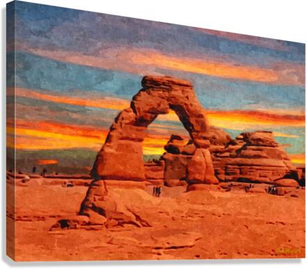 Delicate Arch 1 Canvas Print