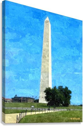 Washington Monument Canvas Print