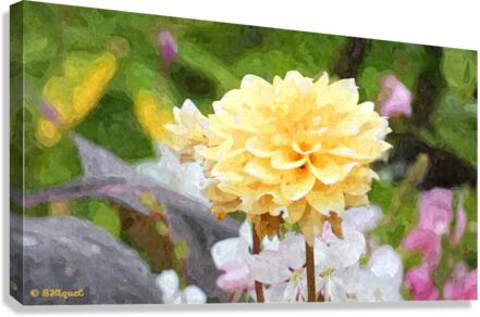 Yellow Flower Canvas Print