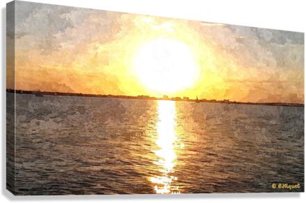 Big Sunset Canvas Print